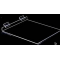 Acrylic Slatwall Flat Display Shelf (15"x4")